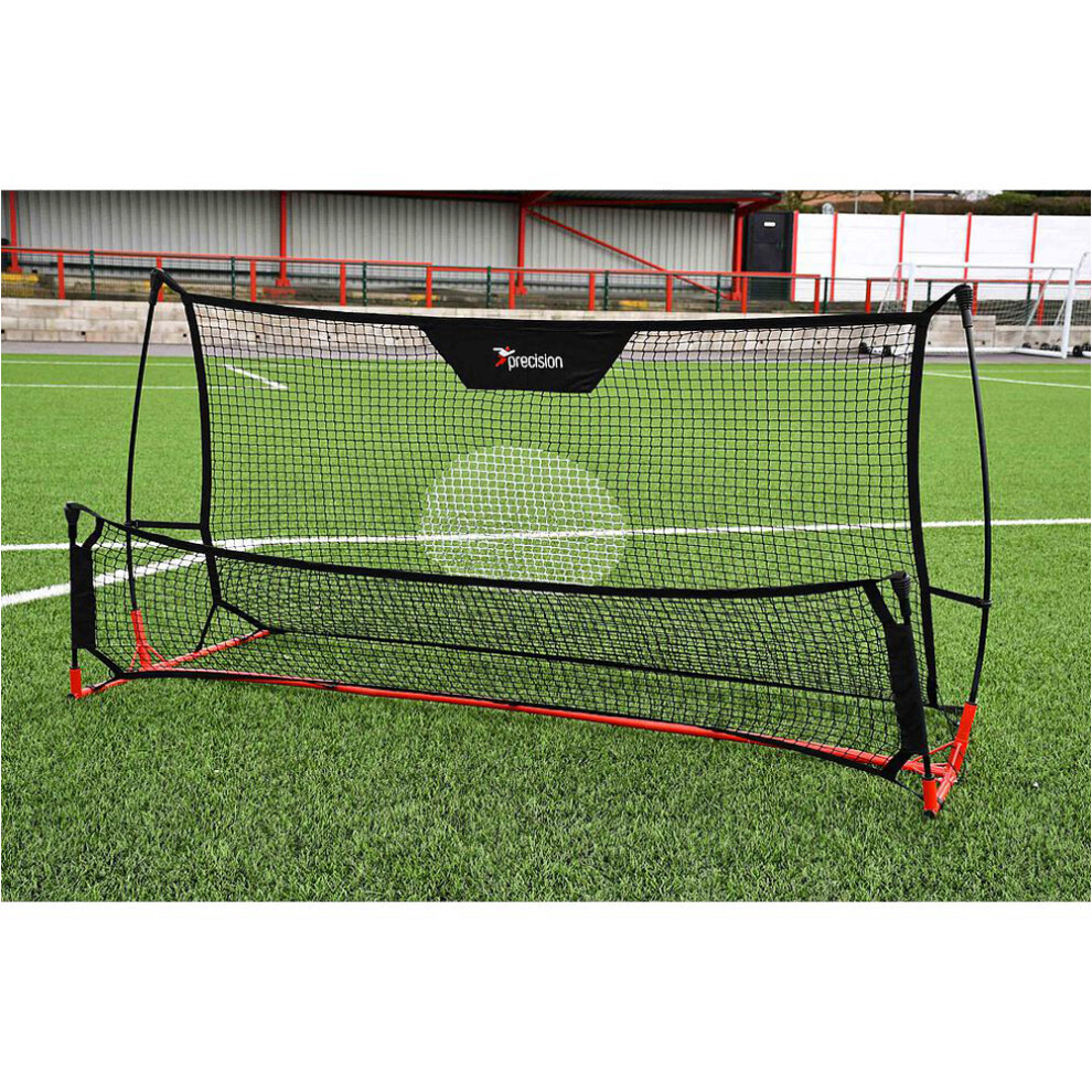 Loops 2 X 1.2M 2 In 1 Football Rebounder - Passing Headers Volley Training Bounce Net