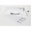 Loops 15 PACK 34x7cm Rectangular Rubber Marker Set - WHITE - Non-Slip Indoor Pitch 1