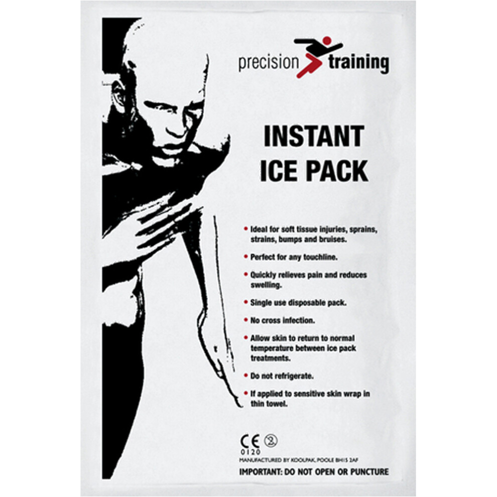 20 PACK Instant Ice Packs - Soft Tissue Sprain Strain Swelling Relief - 15x25cm