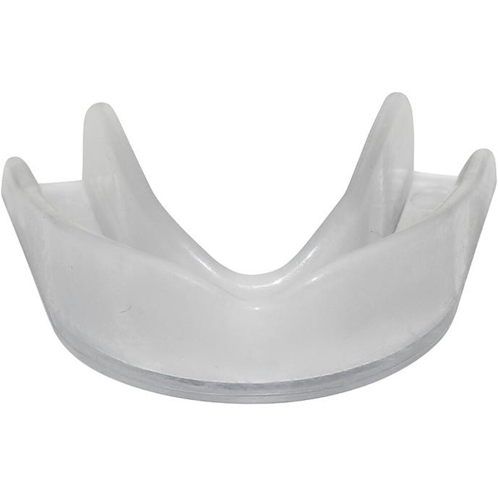 Loops Essential Boil & Bite Mouthguard - Junior Clear - Latex Free Teeth Protector