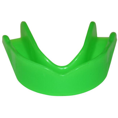 Loops Essential Boil & Bite Mouthguard - JUNIOR GREEN - Latex Free Teeth Protector