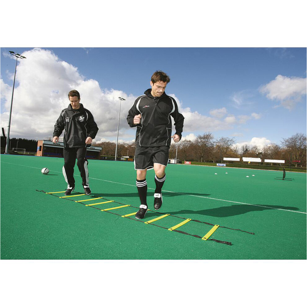 4m x 0.5m Flat Agility Speed Slide Ladder Kit - Football Rugby Footwork Training