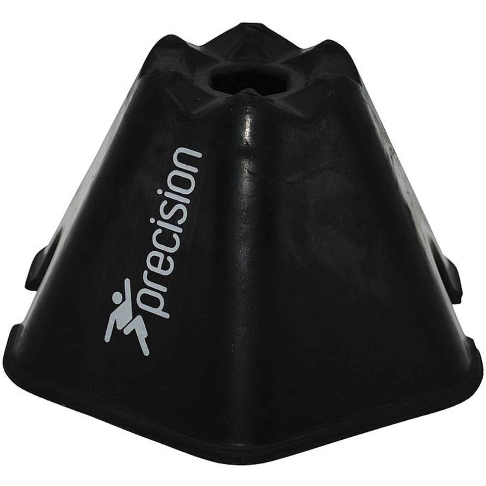 Heavy Duty Rubber Base for Hex Boundary Poles - Indoor Football Footwork Drills