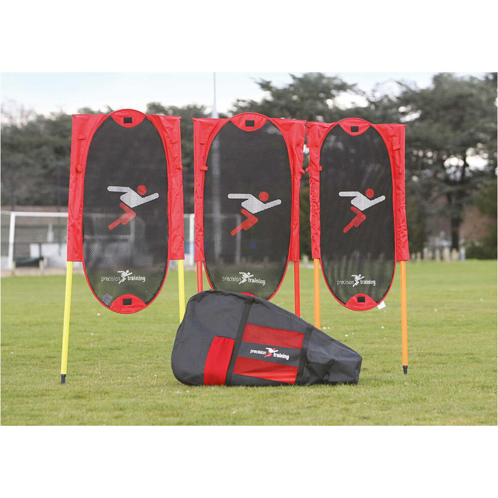 3 PACK Spiked Football Freekick Defender Wall Mannequin & Poles Kit - Set-Piece