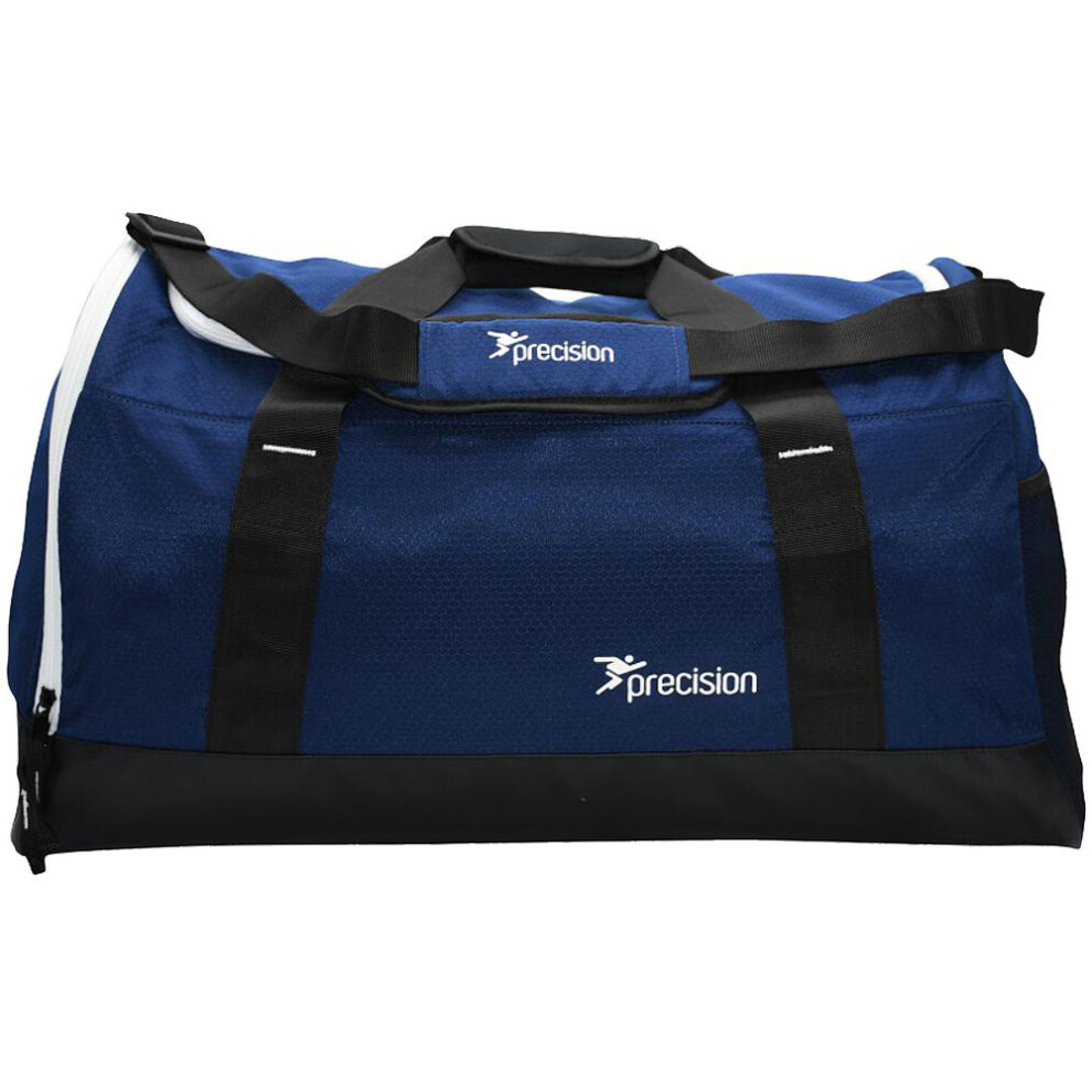 52x25x30cm Small Holdall Bag - NAVY/WHITE 39L Rip Stop Gym & Sports Traning Kit