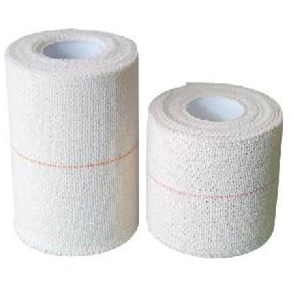 Loops 50Mm X 4.5M Elasticated Adhesive Sports Bandage - Ankle Knee Joint Compression