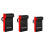 Loops Junior Rugby Tackle Bag Wedge Hit Shield - Handheld Training Pad Mat - 50 x 30cm 1