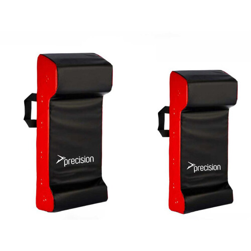 Loops Junior Rugby Tackle Bag Double Wedge Hit Shield - Handheld Training Pad 81x34cm