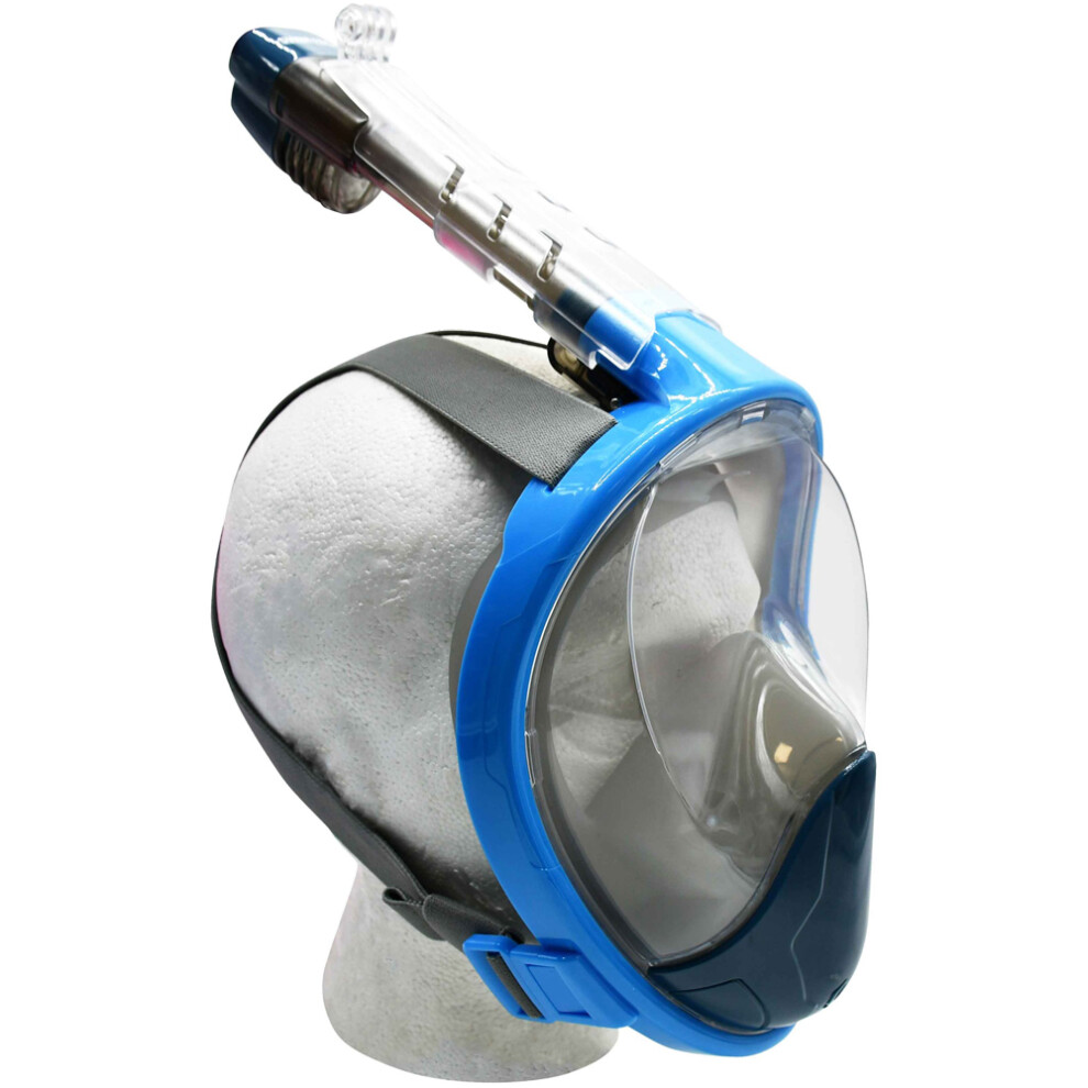 Adult ANTI-FOG Full Face Swimming Mask - Adjustable Pool Snorkel