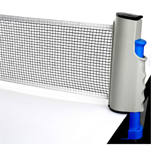 Loops 1.6m Retractable Table Tennis Net Adjustable Width Dining Table Office Desk Kit
