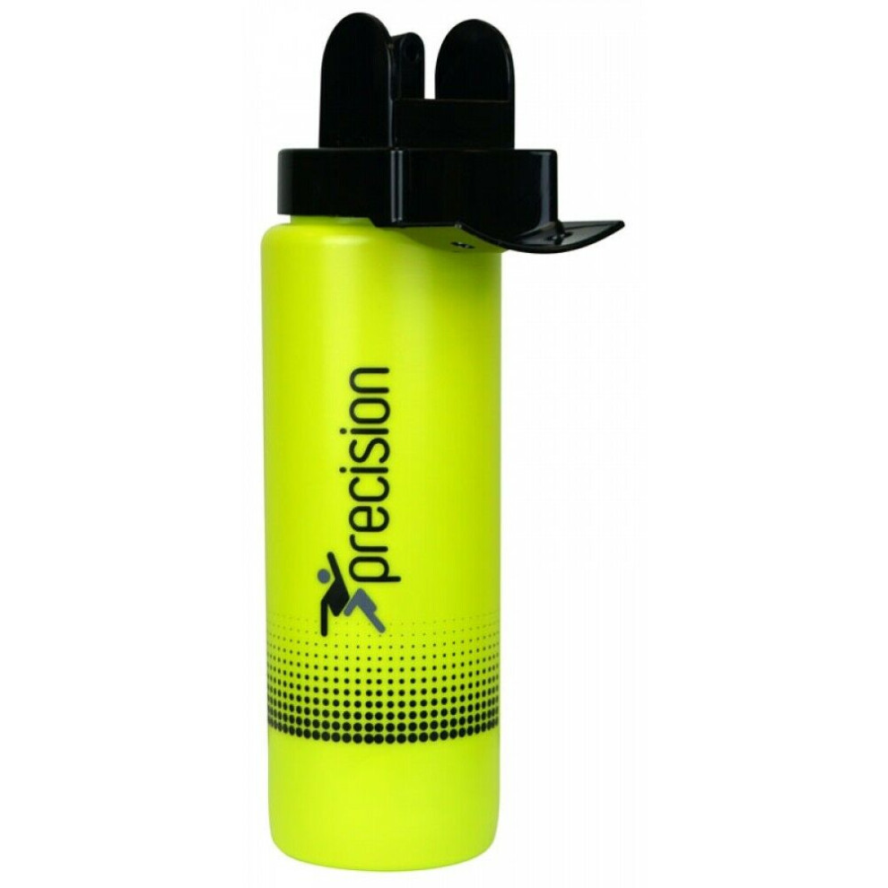 (One Size, Fluorescent Lime/Black) Precision Team 1L Water Bottle