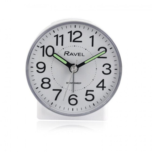 Ravel Ravel Round Mid Sized Bedside Quartz Alarm Clock RC039.4 2