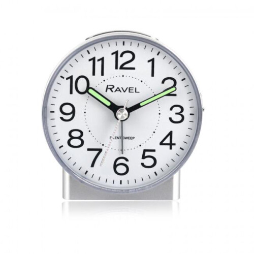 Ravel Ravel Round Mid Sized Bedside Quartz Alarm Clock RC039.2 1