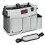 Bed Frame Grey Solid Wood Pine 160x200 cm 1