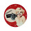 WIDDOP and Co. Widdop and Co Marilyn Glass Wall Clock - W9726 1