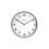 Ravel Ravel 30cm White Dial Grey Wall Clock R.WC.30.13 1