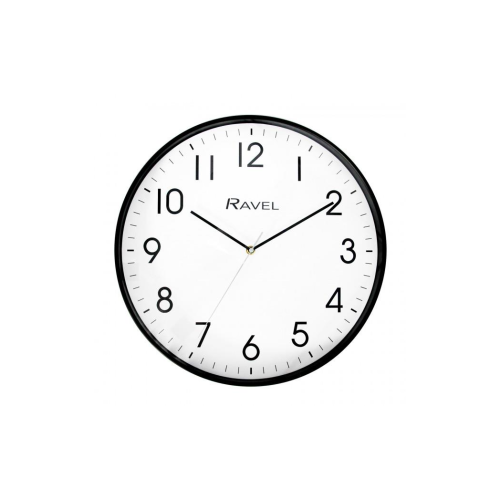 Ravel Ravel 25cm White Dial White Wall Clock R.WC.25.4