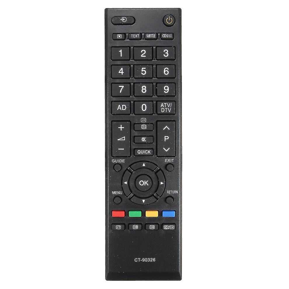 Toshiba Tv Ct-90326 Ct90326 Replacement Remote Control Light 9152336331806