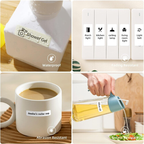 Draagbare mini Bluetooth-etikettenprinter 2