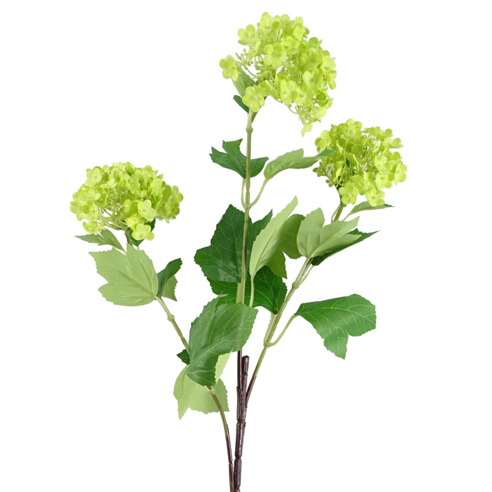 New Leaf Leaf Yellow 60Cm Rose Artificial Flowers Spray - 4 Flowers 3 Buds