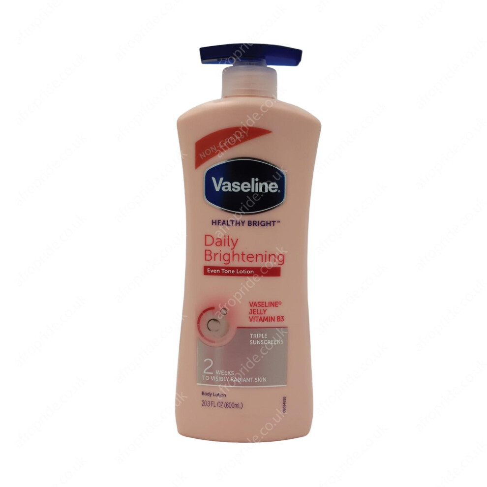 Vaseline Non Greasy Daily Brightening Body Lotion 600ml