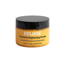 (1pc) Turmeric Brightening Scrub Body Scrub Exfoliation Sea Salt For Dark Inner Thighs Bikni Area Underarms Hyperpigmentation