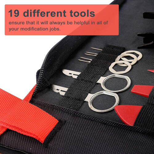19pcs Auto Trim Removal Tools Universal Car Trim Removal Tools Kit Removal Tools For Car Door Panel Dashboard 2