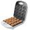 Mini Donut Maker, Pancakes Maker Machine, Double Sided Heating Makes 16 Doughnuts 1