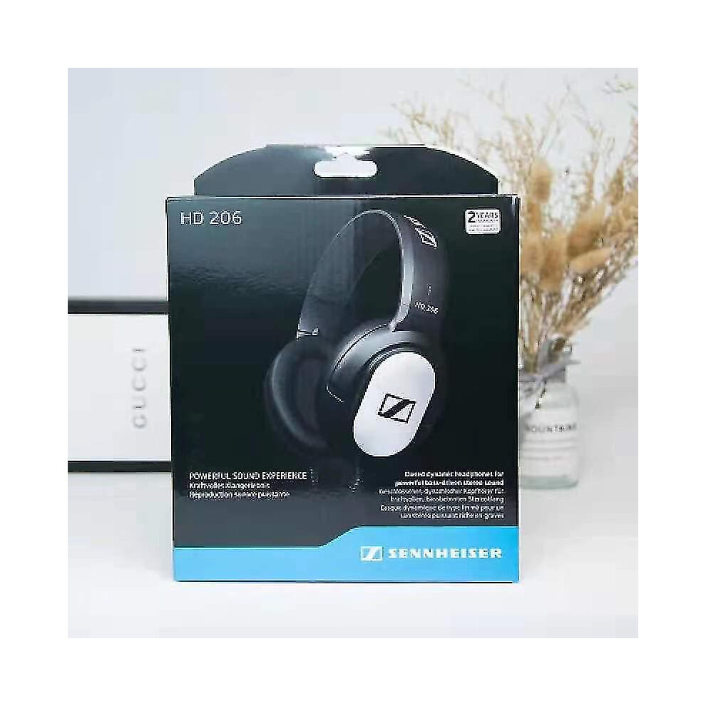 Tcgg-Sennheiser Hd 206 Wire (Over Ear - ) Wire Black 9033322352619