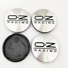 (4x62 Silver Black) 4pcs 62mm Car Wheel Center Hub Caps For Oz Racing M595 O.z Alloy Auto Wheel Rim Center Hub Cap Cover 62 58 Shry