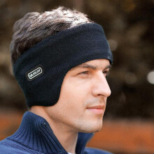 (Black) Winter Ear Warmers Sport Headband Men/women Cycling Skiing Warm Earmuffs Outdoor