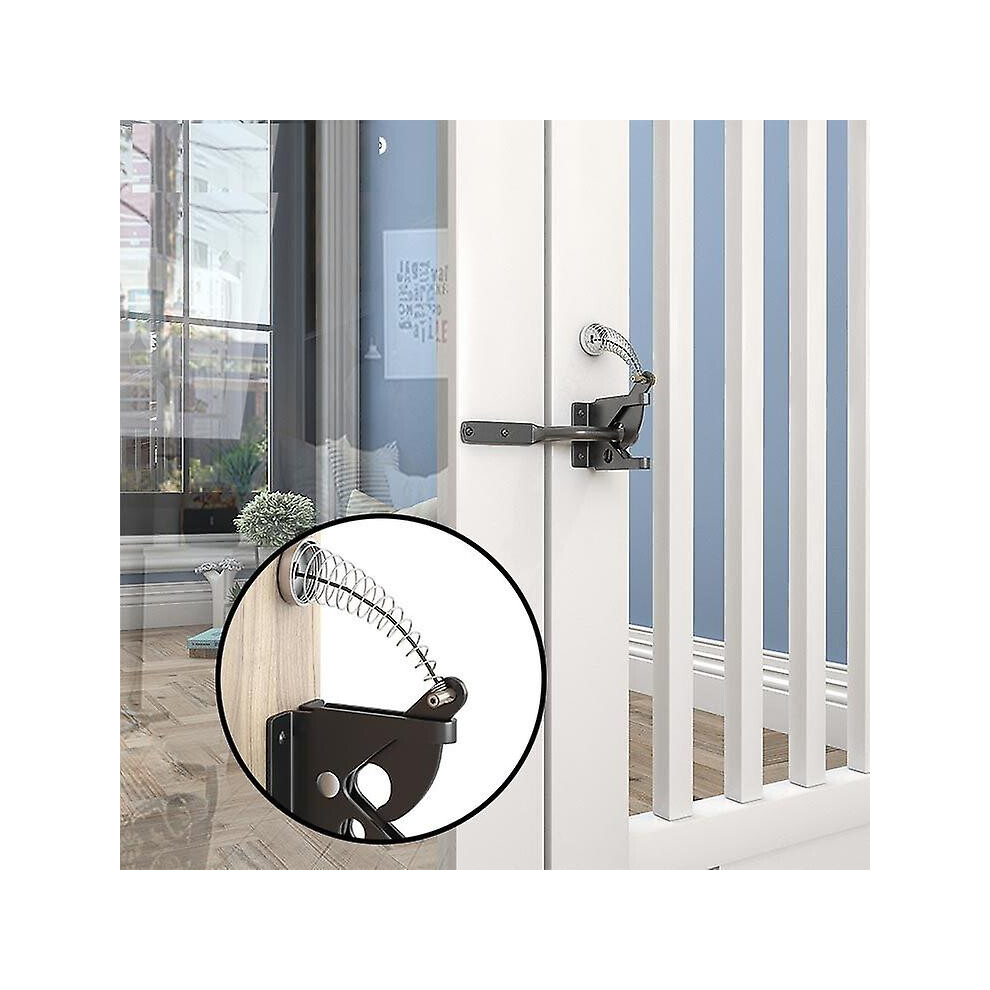 Gate Lock Automatic Lock Metal Latch Lock-Gravity Garden Lock Garden Fence Fixing Screws 9048217130180