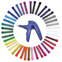 Braces Kit Including Orthodontic Ligature Tool And Ring Rubber Bands, Braces Rubber Band, Ligas Para