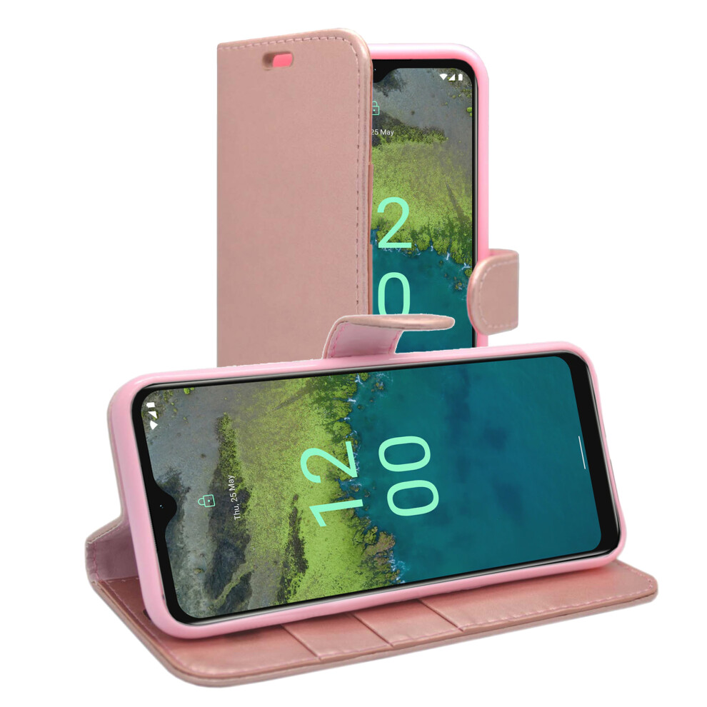 rose-gold--for-nokia-c12-case-wallet-flip-phone-cover
