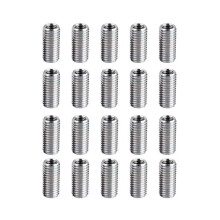 20 Pcs Thread Reducing Nuts, M8 Male To M6 Female Thread Screw Sleeve Bolt Conversion Nuts, Threaded Reducers Adapters