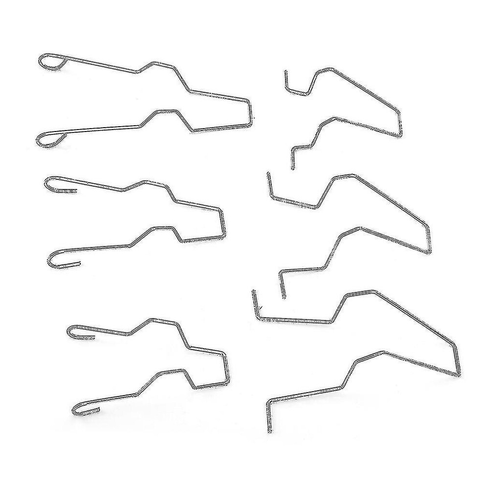 6Pcs 5Zhsfullkit Steel Headlamp Headlight Dip Dipped Beam Head Lamp Bulb Retaining Spring Clip Clamp For H1/H3/H4/H7 9430790441263