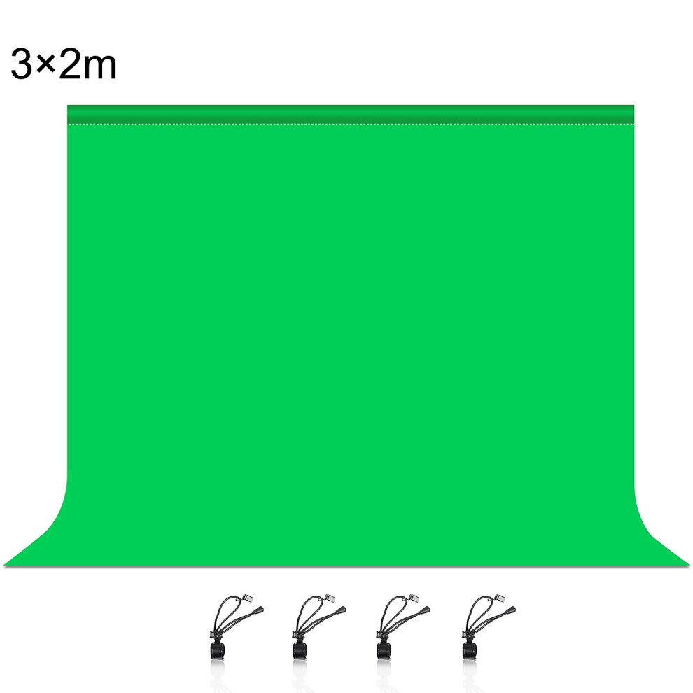 (Green) Puluz 3M X 2M Photography Background Green 9048217139244