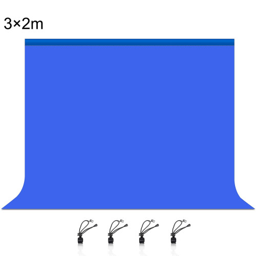 (Blue) Puluz 3m X 2m Photography Background