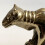 Adjustable Black Agate Ring, with Brass Findings 3