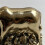 Adjustable Black Agate Ring, with Brass Findings 4