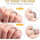 Ring Size Adjuster Loose Rings Adjuster Invisible Ring Sizer With Clean Cloth For Wide Ring Fixing, 5 Sheets 5