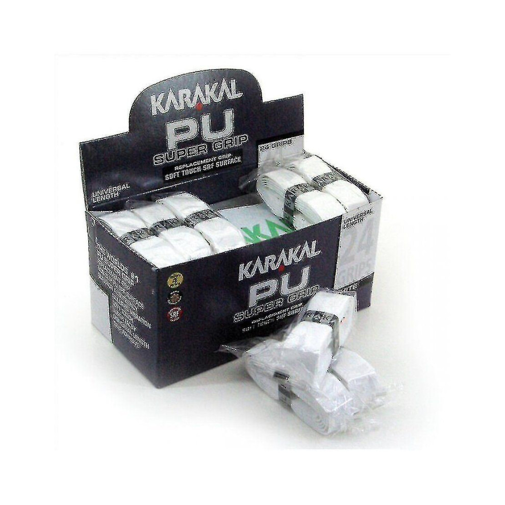 (White) Karakal Pu Super Grip Badminton Tennis Squash Racket Grip X 1-image-OPC-PDNTDJ9-NEW