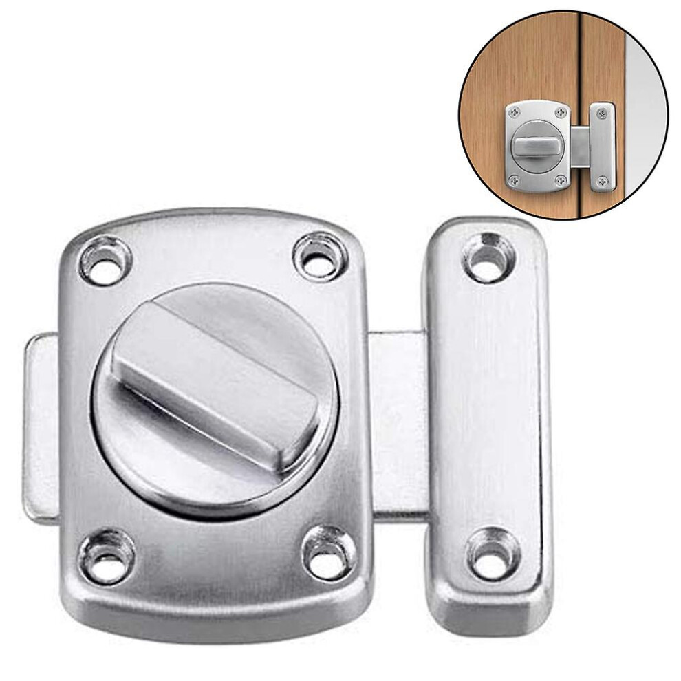 Door Latch Anti-theft Device, Brushed Stainless Steel Door Lock For Various Doors-image-OPC-PDNTF72-NEW