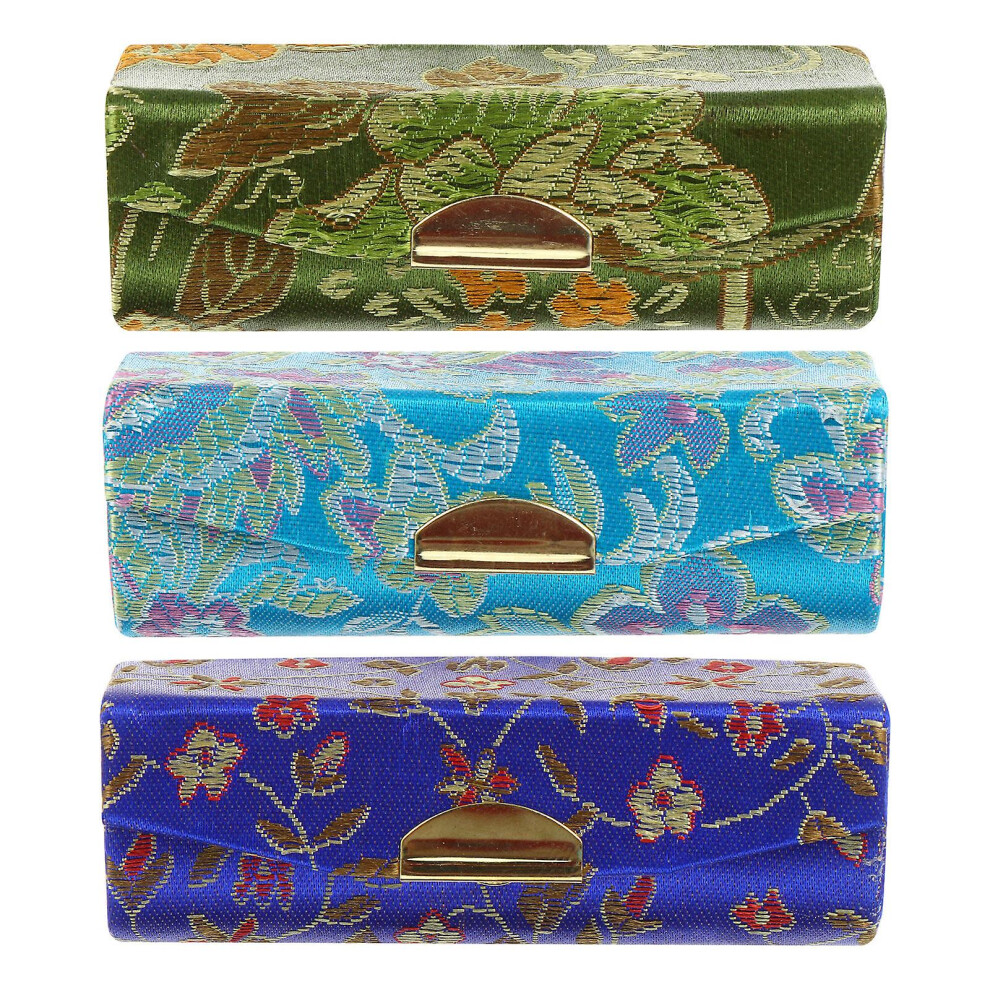 3pcs Lipstick Cases Holder Lip Balm Lip Gloss Boxes Lipstick Storage Containers