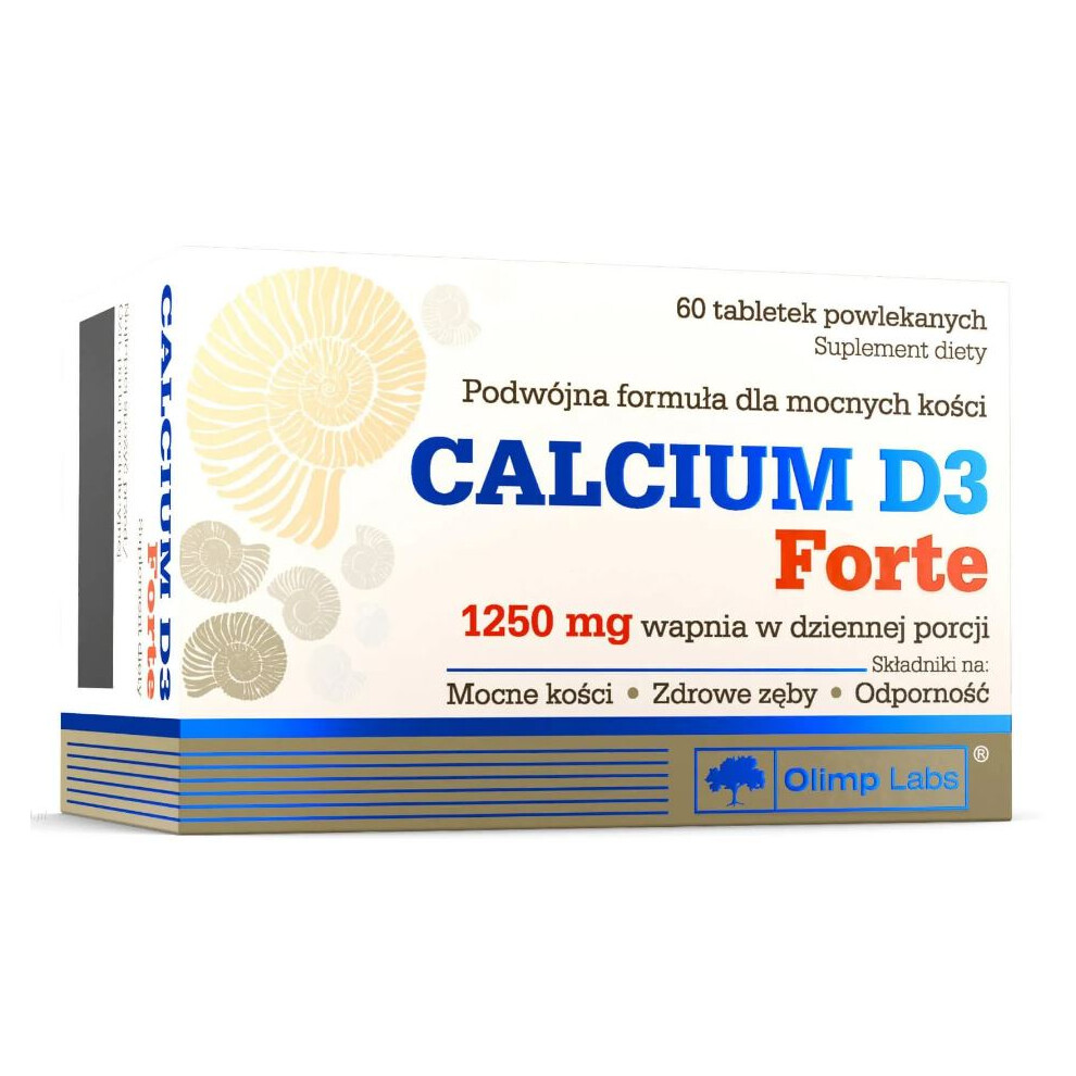 Polskie Suplementy Olimp Calcium D3 Forte 60 Tab Osteoporosis Allergy Healthy Bones And Teeth