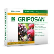 Griposan 30 kap throat & respiratory tract przeziebienie i grypa cold & flu