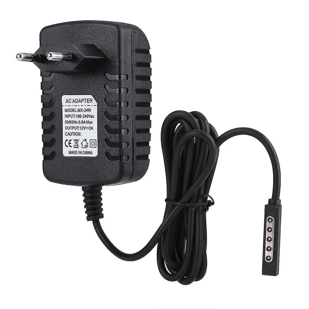 12V 2A Power Adapter Tablet Charger For Microsoft Surface Rt/ Rt2 With Eu Plug 100-240V 9430790453068