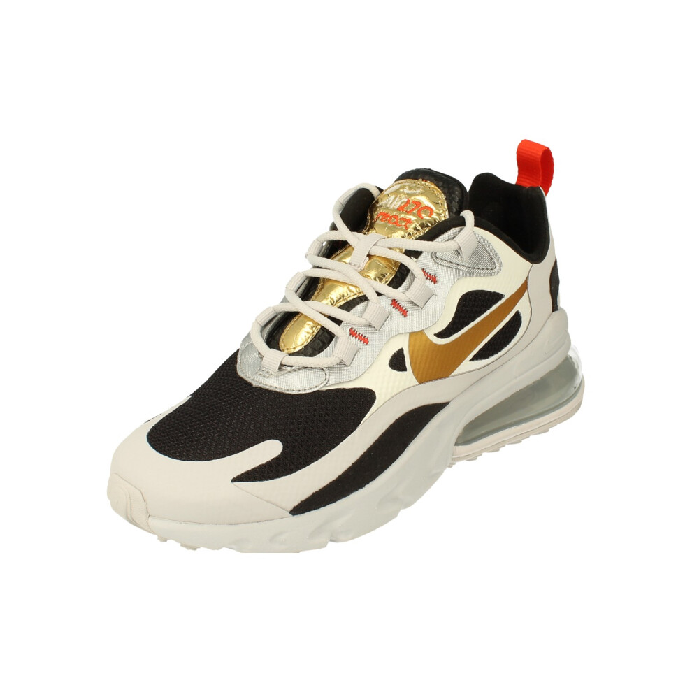 Nike (Size) Air Max 270 React Womens Running Trainers Ct3433 Sneakers Shoes 001