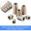 120pcs Threaded Insert Nuts M4/m5/m6/m8/m10 Nuts Zinc Alloy Hex Socket Nut Bolt Inserts From Screw Nut Nut Sorting Tool Kit Hex Nuts Baobao 5