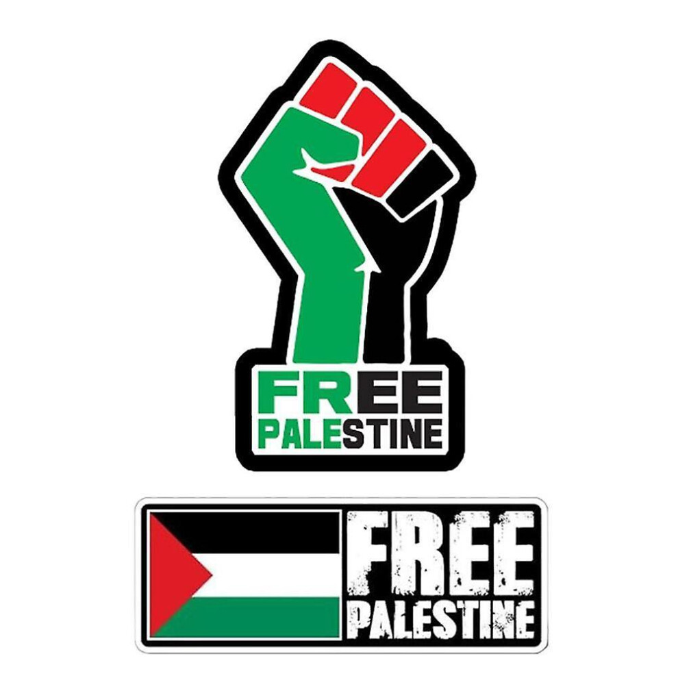 (A 5Pc And B 5Pc) Free Palestine Sticker Flag Bumper Water Proof Vinyl Decal 9430790467324